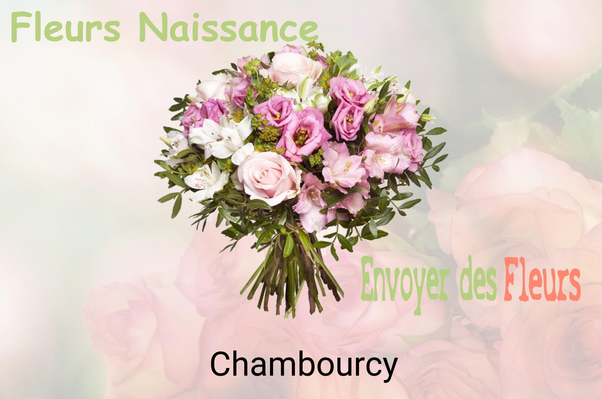 Bouquet de fleurs de naissance livré à Chambourcy