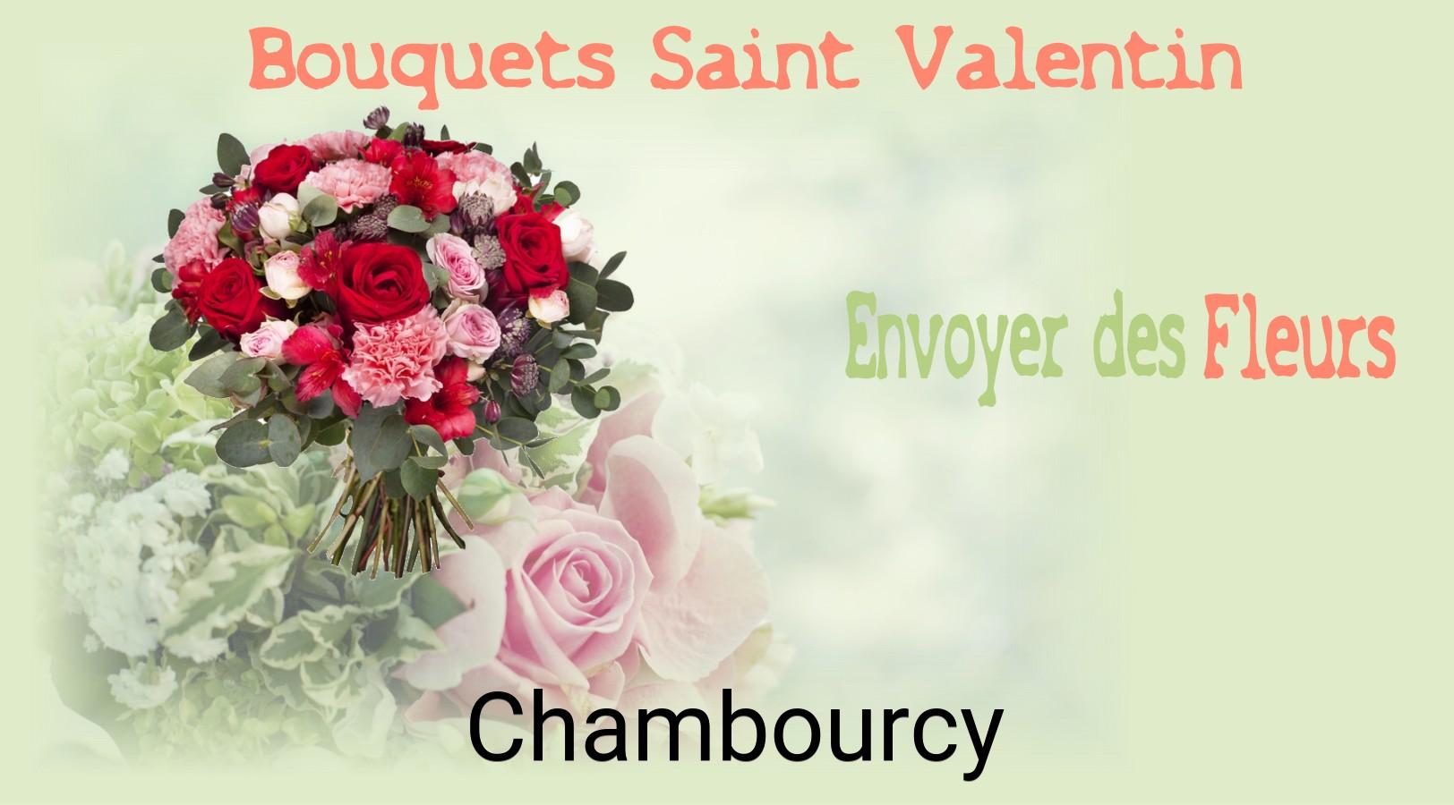 Roses de Saint-Valentin livrées à Chambourcy